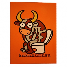 Pocztówka VACA WC Kukuxumusu